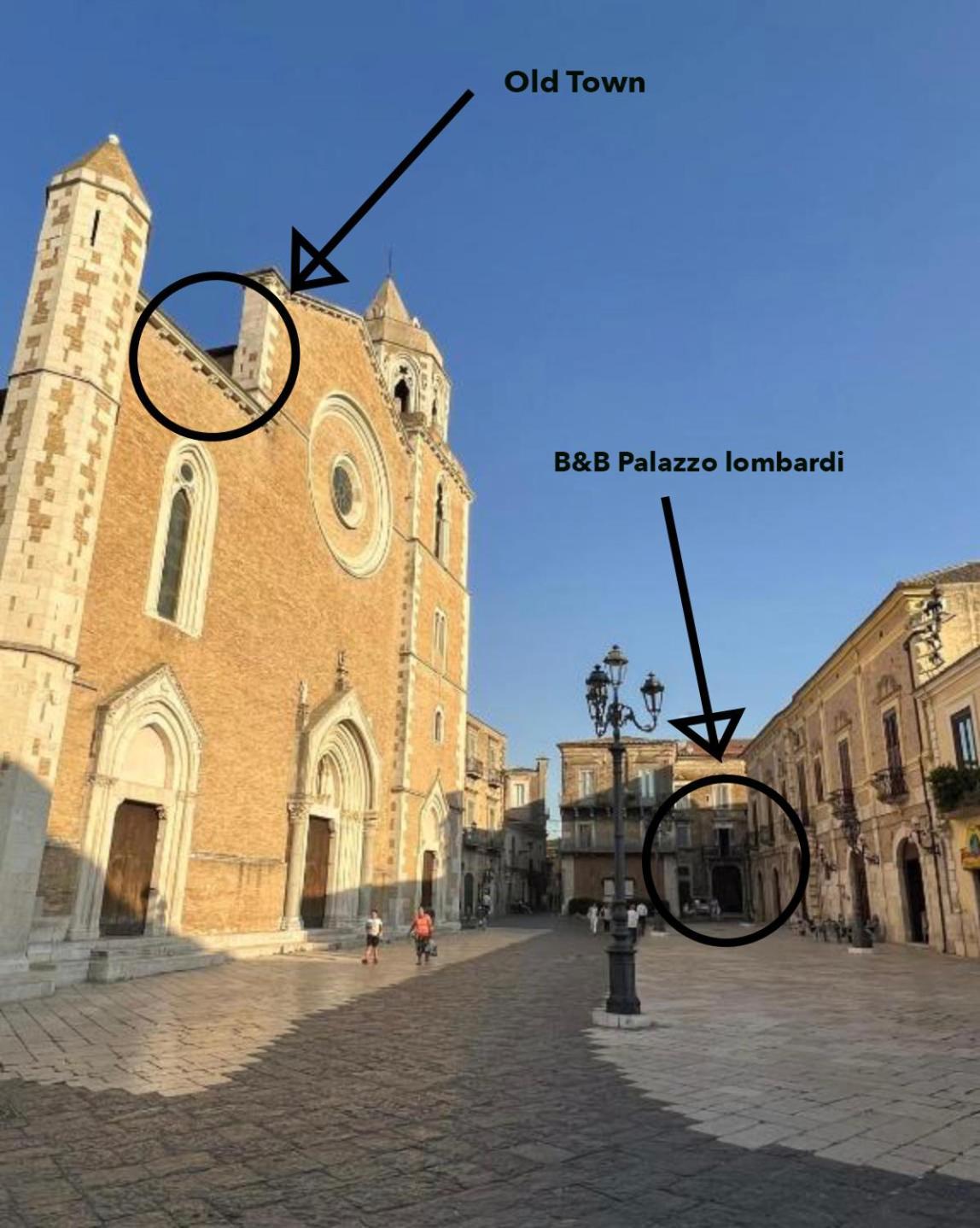 B&B Palazzo Lombardi Lucera Extérieur photo